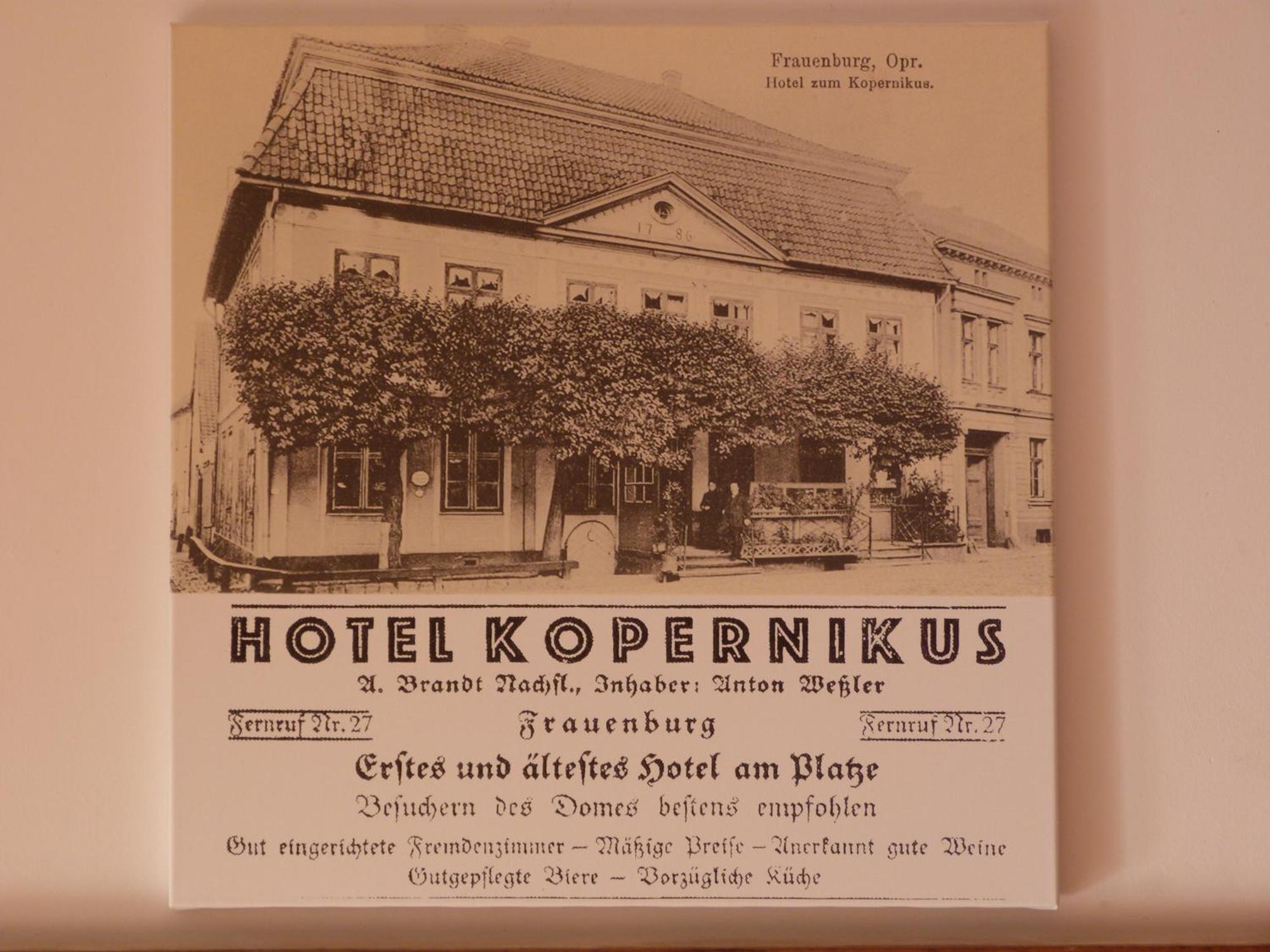 Hotel Kopernik Фромборк Экстерьер фото